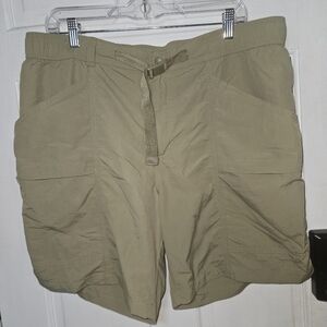Eddie Bauer Ripstop Tech Shorts Lg